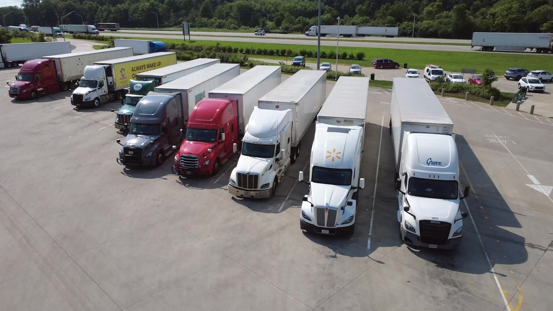 Ohio expands commercial truck parking to boost safety and support drivers